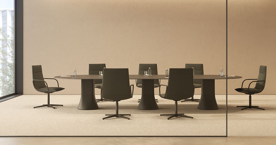 Noha Executive chair, flat & swivel